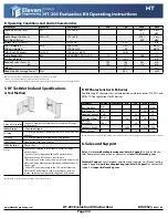 Предварительный просмотр 4 страницы Eleven Engineering HT-203 Operating Instructions