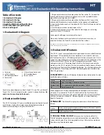 Eleven Engineering HT-222 Operating Instructions предпросмотр