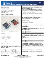 Eleven Engineering SP-205 Operating Instructions preview