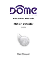 Elexa Dome DMMS1 User Manual предпросмотр