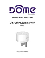 Предварительный просмотр 1 страницы Elexa DOME DMOF1 User Manual