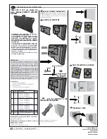 Preview for 2 page of Elexa Level mount ELSFW-01 Installation Instructions