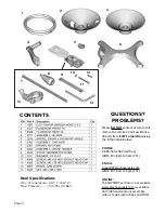 Preview for 2 page of ELEY 1042 Assembly/Installation Instructions