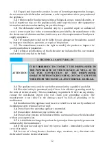 Предварительный просмотр 52 страницы Eleyus DWB 45025 Operating Manual