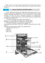 Предварительный просмотр 53 страницы Eleyus DWB 45025 Operating Manual