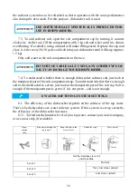 Предварительный просмотр 59 страницы Eleyus DWB 45025 Operating Manual