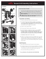 Preview for 1 page of Elfa 51322 Assembly Instructions