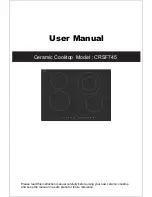 Elfa CRSF745 User Manual preview