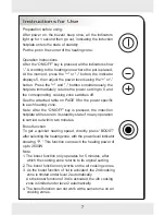 Предварительный просмотр 7 страницы Elfa IDSF608 Instruction Manual