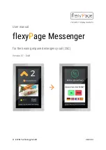 Предварительный просмотр 1 страницы ELFIN flexyPage Messenger User Manual