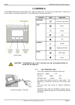 Предварительный просмотр 9 страницы ELGA CENTRA-R 120 US Operator'S Manual