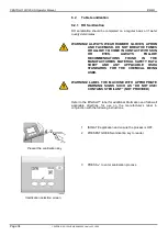 Preview for 36 page of ELGA CENTRA-R 120 US Operator'S Manual