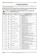 Preview for 42 page of ELGA CENTRA-R 120 US Operator'S Manual