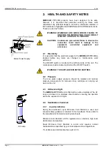 Предварительный просмотр 8 страницы ELGA MEDICA-R 1-US 5 US Operator'S Manual