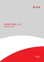 ELGA MEDICA-R200 - US Operator'S Manual предпросмотр