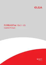 ELGA PURELAB flex 1 & 2 - US Operator'S Manual preview