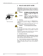 Preview for 6 page of ELGA PURELAB Prima 15 Operator'S Manual