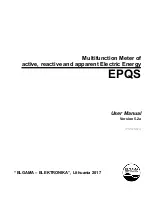 Предварительный просмотр 1 страницы Elgama EPQS User Manual