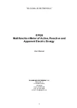 Предварительный просмотр 3 страницы Elgama EPQS User Manual