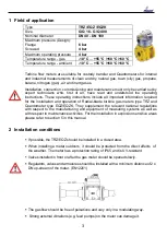 Предварительный просмотр 3 страницы Elgas EQZ Installation And Operating Instructions Manual