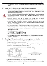 Предварительный просмотр 4 страницы Elgas EQZ Installation And Operating Instructions Manual