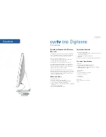 Preview for 1 page of Elgato EyeTV One dIGITENNE Datasheet