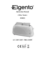 Elgento E20002 Instruction Manual preview