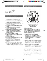 Предварительный просмотр 2 страницы Elgento E27002 Instruction Manual