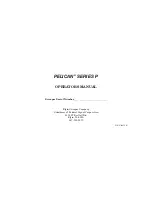 Предварительный просмотр 3 страницы Elgin Pelican P Operator'S Manual