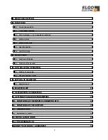 Предварительный просмотр 2 страницы ELGO Electric P8511 Series Short Description
