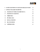 Preview for 3 page of ELGO Electric SERIES P8721-000-P Manual