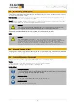 Preview for 6 page of ELGO Electronic GMIX1A Series Operating Manual