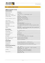 Preview for 10 page of ELGO Electronic GMIX1A Series Operating Manual