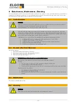 Preview for 19 page of ELGO Electronic GMIX2 Series Operating Manual