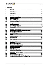 Preview for 3 page of ELGO Electronic LIMAX2 Series Operating Manual