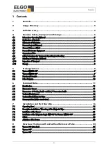 Предварительный просмотр 3 страницы ELGO Electronic LMIX22-007 Operating Manual