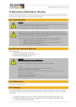 Предварительный просмотр 21 страницы ELGO Electronic MTM-A-000 Series Operating Manual