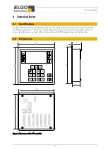 Предварительный просмотр 10 страницы ELGO Electronic P40-000 Series Operating Manual