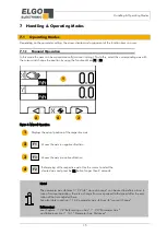 Предварительный просмотр 15 страницы ELGO Electronic P40-000 Series Operating Manual