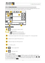 Предварительный просмотр 17 страницы ELGO Electronic P40-000 Series Operating Manual