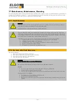 Предварительный просмотр 57 страницы ELGO Electronic P40-000 Series Operating Manual