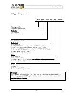 Preview for 45 page of ELGO Electronic P40-SN002 Series Operation Manual