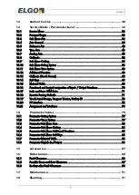 Preview for 4 page of ELGO Electronic P40T-002 Operation Manual