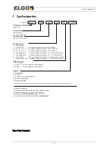 Preview for 16 page of ELGO Electronic P40T-002 Operation Manual