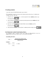 Предварительный просмотр 8 страницы ELGO Electronic Z58-6 Series Manual