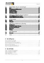 Preview for 4 page of ELGO Electronic Z58-600 Series Operating Manual