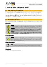 Preview for 5 page of ELGO Electronic Z58-600 Series Operating Manual