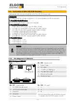 Preview for 13 page of ELGO Electronic Z58-600 Series Operating Manual