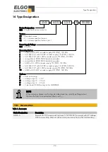 Preview for 24 page of ELGO Electronic Z58-600 Series Operating Manual