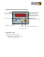 Preview for 4 page of ELGO Electronic Z58-SN004 Manual